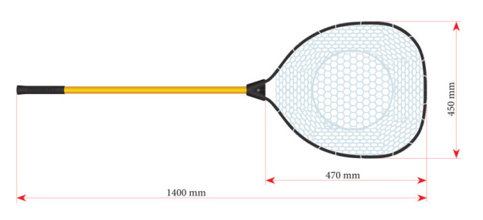 Голова подсака Favorite Arena силикон, коричневый  