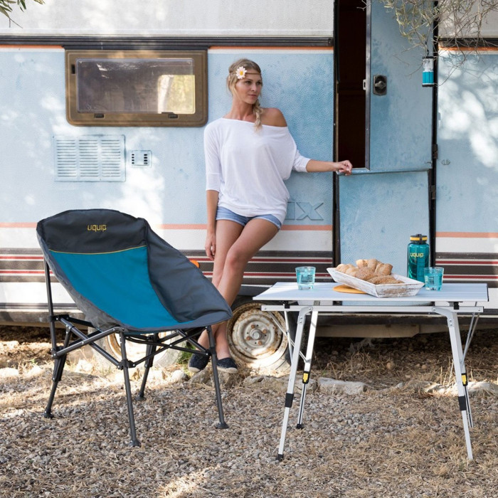 Складное кресло Uquip Comfy Blue/Grey (244011)  