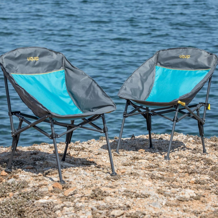 Складное кресло Uquip Comfy Blue/Grey (244011)  