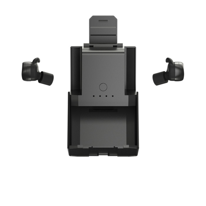 Активные наушники, гарнитура Nitecore NE20 (время срабатывания 0,1с, функция bluetooth), черные  