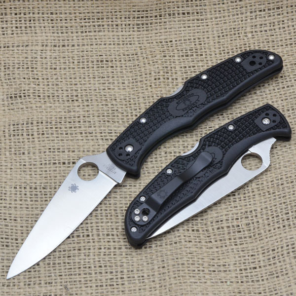 Нож Spyderco Endura Black FRN  