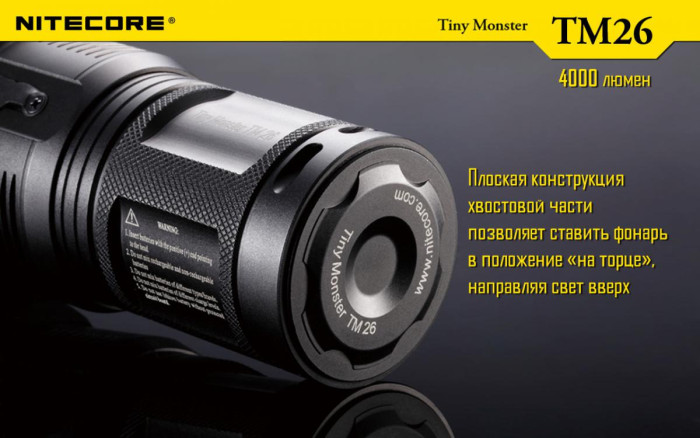 Фонарь Nitecore TM26 QUADRAY  