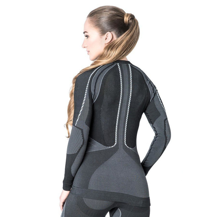 Футболка Accapi X-Country Long Sleeve Shirt Woman 966 anthracite, M/L  