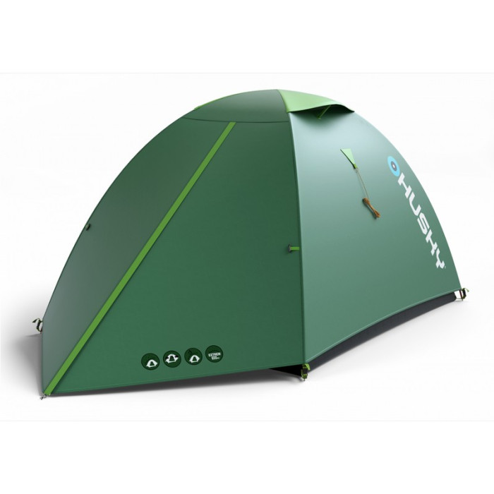 Палатка Husky Bizam 2 plus (темно-зеленый/салатовый)  