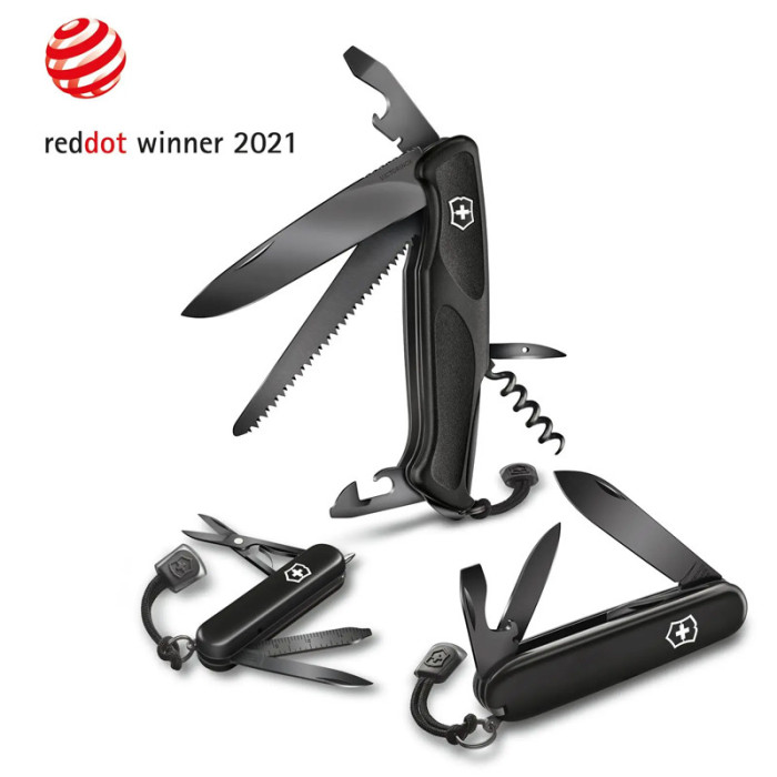 Складной нож Victorinox RANGERGRIP 55 Onyx Black 0.9563.C31P  