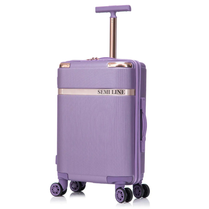 Чемодан Semi Line 20" (S) Purple (T5916-2)  