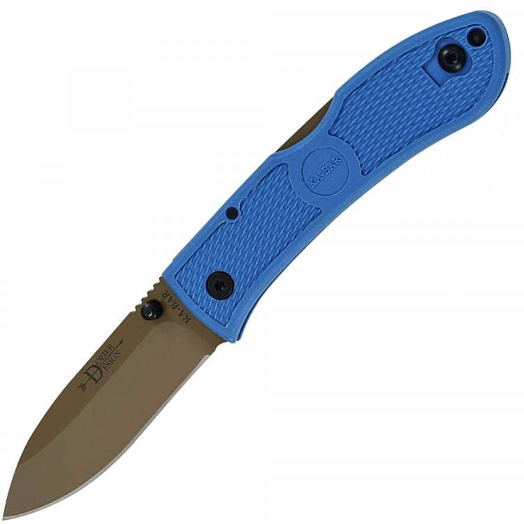 Нож Ka-Bar Dozier D2 Folding Hunter длина клинка 7,62 см. 