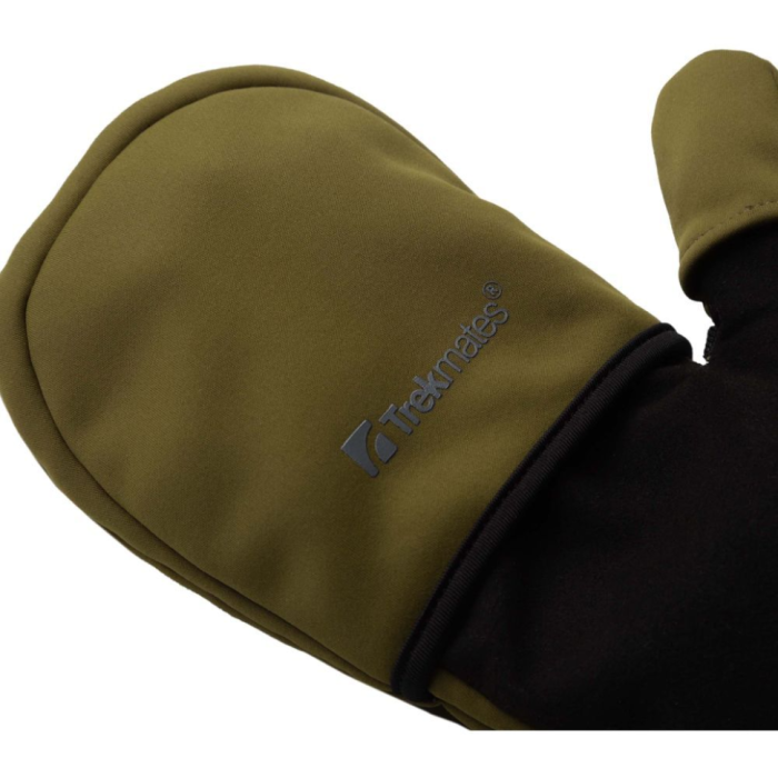 Перчатки Trekmates Rigg Convertible Mitt TM-004933 dark olive - S - зеленый  
