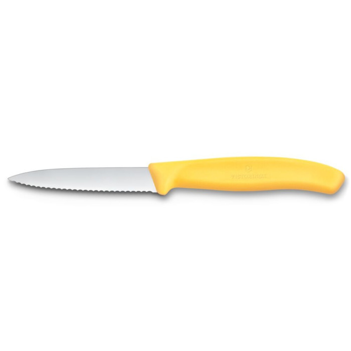 Нож для овощей Victorinox Swiss Classic 8см волн желт 6.7638.C1  