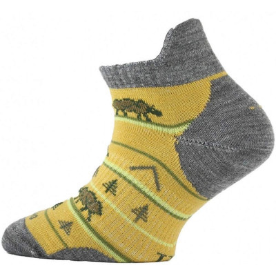 Термоноски детские трекинговые Lasting TJM 648 желтые, XS