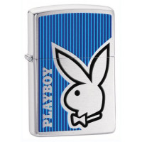 Зажигалка Zippo 200 Playboy Bunny Blue 28261