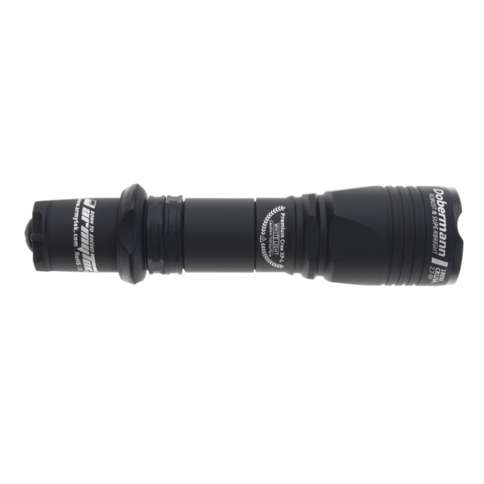 Фонарь Armytek Dobermann Black XP-L, теплый  