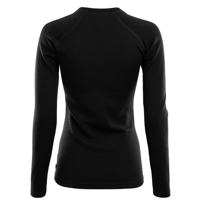 Термокофта женская Aclima WarmWool 200 Crew Neck Women Jet Black XXL  