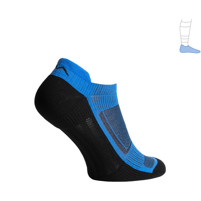 Функциональные носки защитные летние Protector LowDry черно-синие M 40-43  