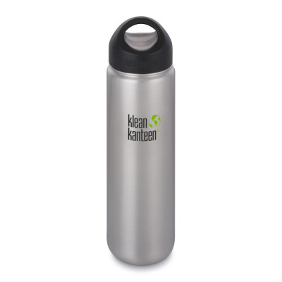 Бутылка для воды Klean Kanteen Wide 800 мл- серебристая