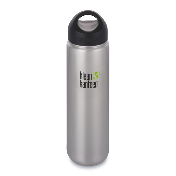 Бутылка для воды Klean Kanteen Wide 800 мл- серебристая  