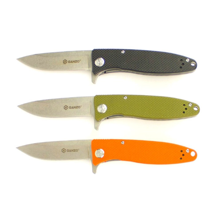Нож Ganzo G728, оранжевый  