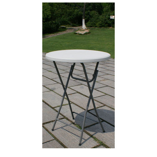 Стол складной круглый Time Eco ТЕ-1832, белый  