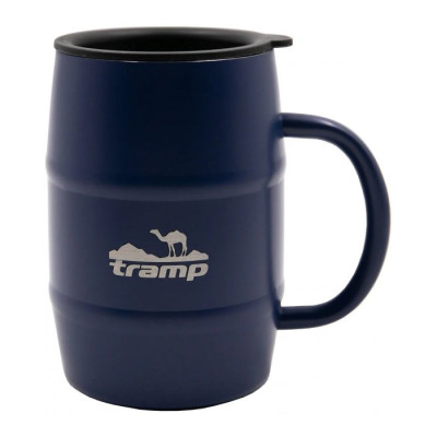 Термокружка подарочная Tramp 0,5л. с крышкой, синяя