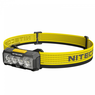 Фонарь налобный Nitecore NU27 (2xNitelab UHE led, 600 люмен), черный
