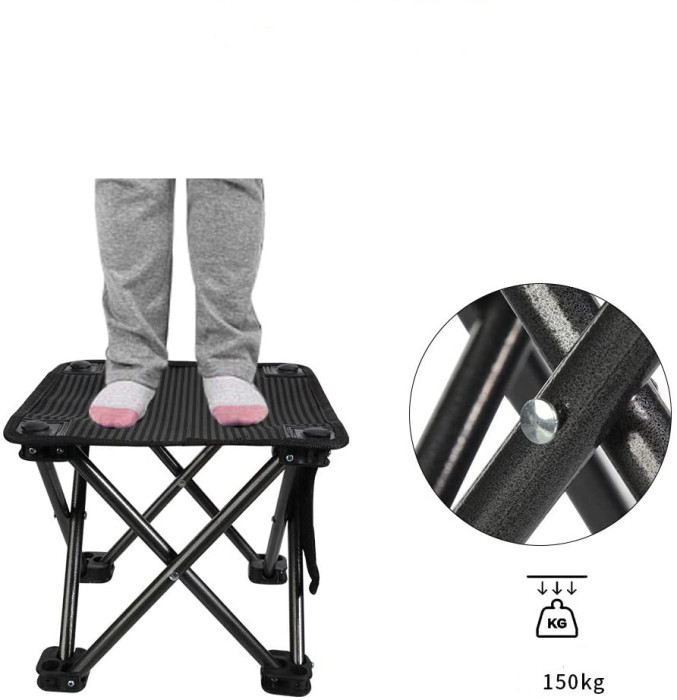 Складной стул KingCamp MINI FOLDING STOOL (KC1903) CAMOUFLAGEGREEN  