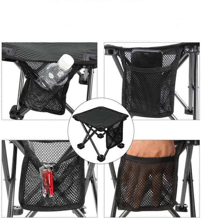 Складной стул KingCamp MINI FOLDING STOOL (KC1903) CAMOUFLAGEGREEN  