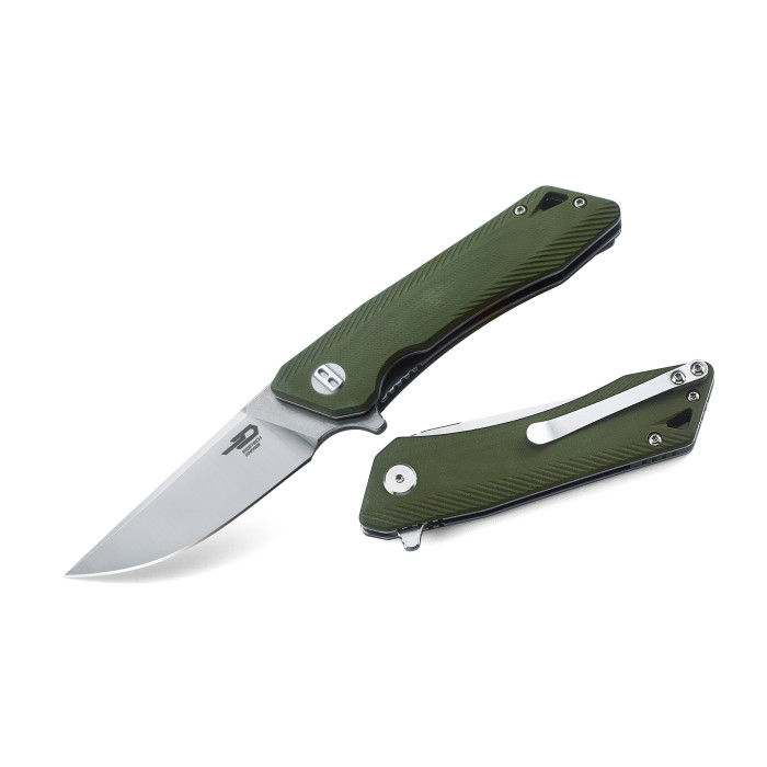 Нож складной Bestech Knife THORN Green BG10B-2 (поврежденная упаковка) 