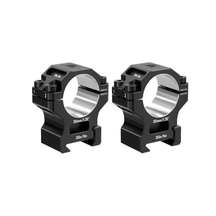 Кольца Discovery 7075AL For Picatinny 30mm 1.26in DGPR2-30-1.26-75 (M240504)  
