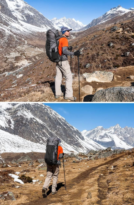 Рюкзак трекинговый Naturehike 60 л Rock Series NH19BP095 черный  