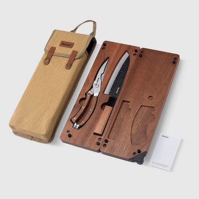 Набор ножей приборов для кемпинга NexTool Camp Chef  