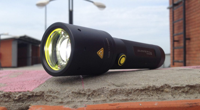 Водонепроницаемый фонарь Led Lenser I9R Iron, 400 люмен  