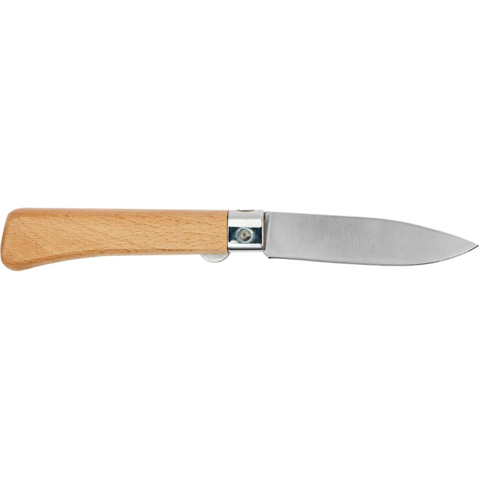 Нож Main Knives Workers line Drop Point Beech Wood Light Brown  