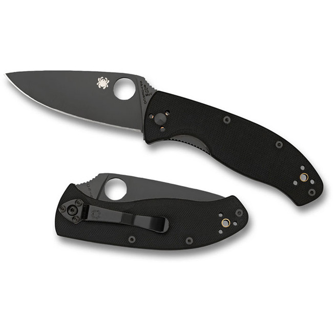 Нож Spyderco Tenacious, Black Blade  