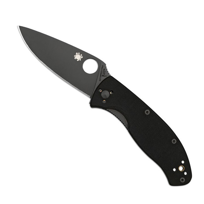 Нож Spyderco Tenacious, Black Blade  