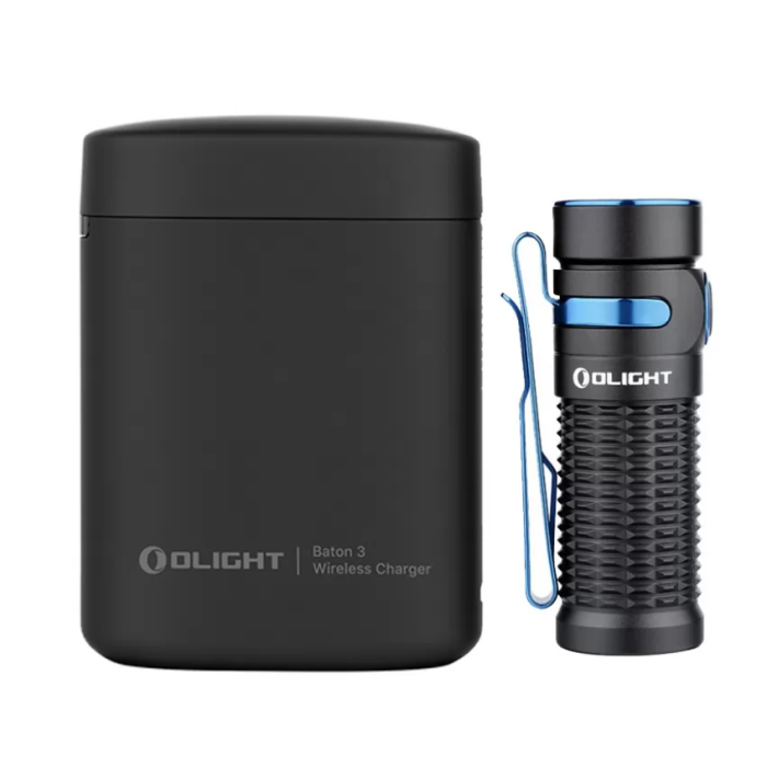 Подствольный фонарь Olight Baton 3 серия премиум с зарядной станцией, 1200 люмен  