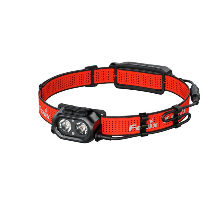 Фонарь налобный Fenix HP12R-TRd красный  