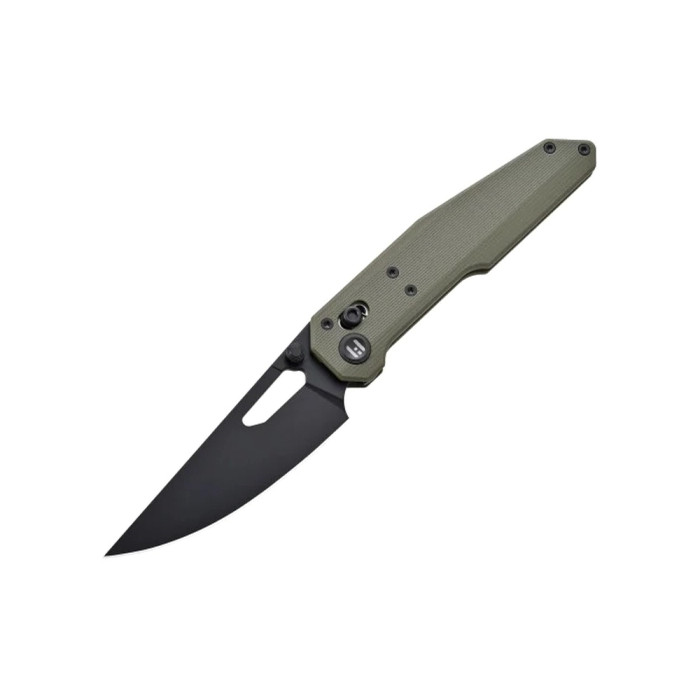 Нож Hightron Sharplyn,14C28N, G10, зеленый, черный клинок  