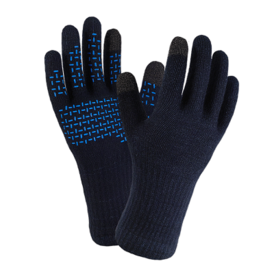 Перчатки водонепроницаемые Dexshell ThermFit 3.0 Gloves, темно-голубые, размер M