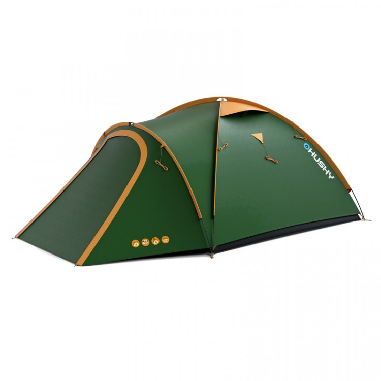 Палатка Husky Bizon 3 Classic (классик/зеленый) 