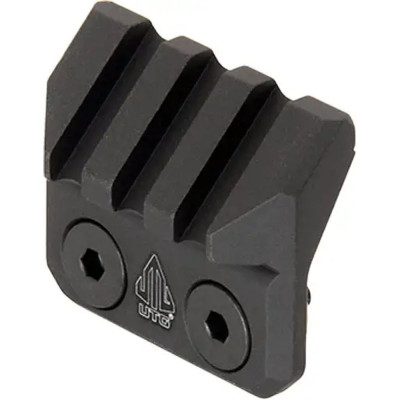 Планка Leapers M-LOK Picatinny 3 slots под углом 45° black