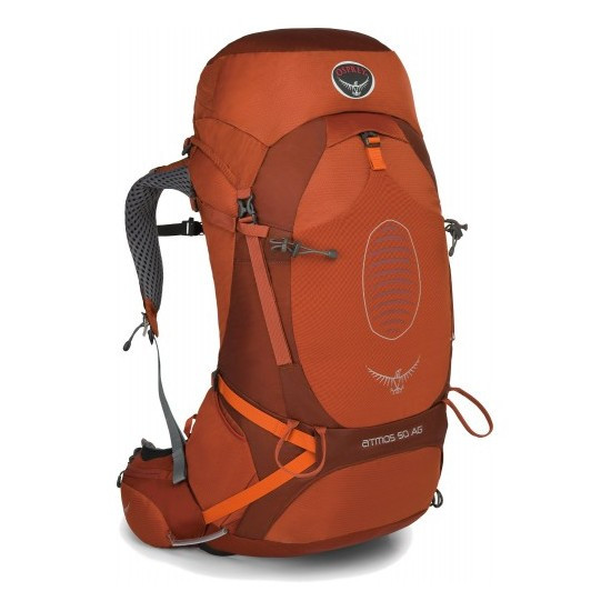 Рюкзак Osprey Atmos AG 50 Cinnabar Red, размер LG  