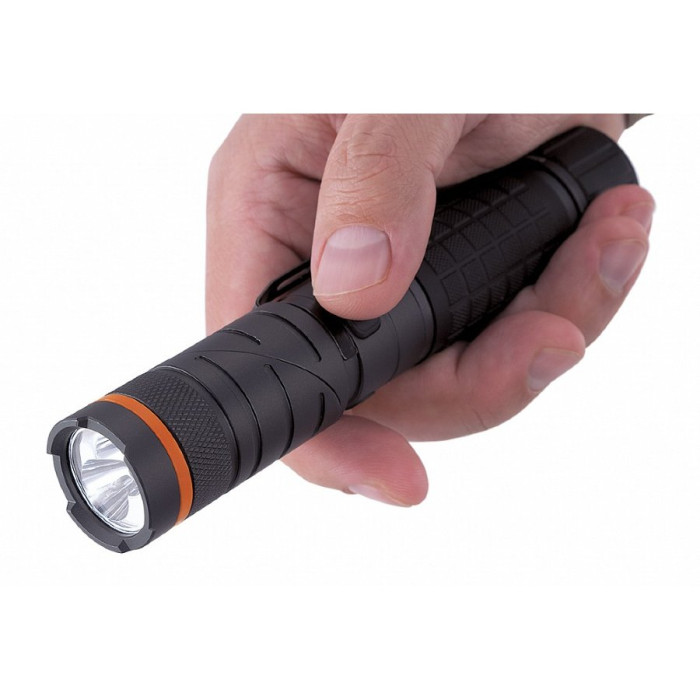 Ультрафиолетовый фонарь Яркий Луч PERISCOPE UV, черный, Nichia  