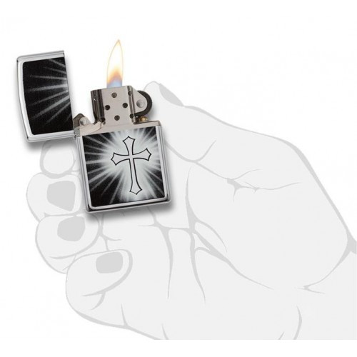 Зажигалка Zippo 250 Reflective Cross 29074  