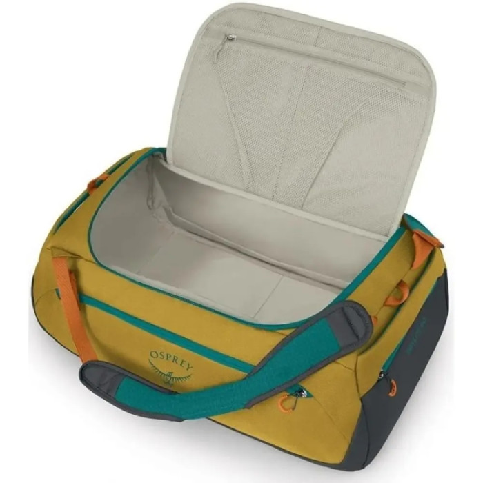 Сумка Osprey Daylite Duffel 60 tumbleweed yellow/tunnel vision - O/S - желтый/бирюзовый  