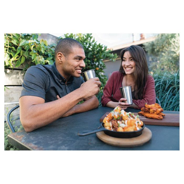 Набор стальных стаканов Klean Kanteen Pint Cup 473 мл (4 шт)  