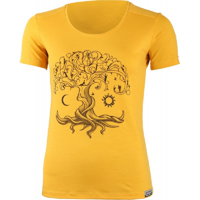 Термофутболка Lasting KASTRO 2121 желтый, женская, S