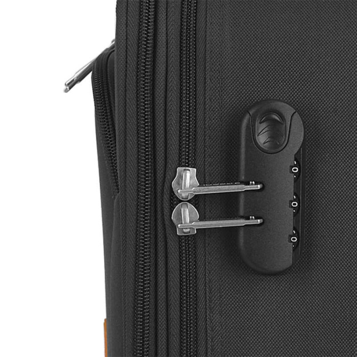 Чемодан   Gabol    Week (M) - черный  