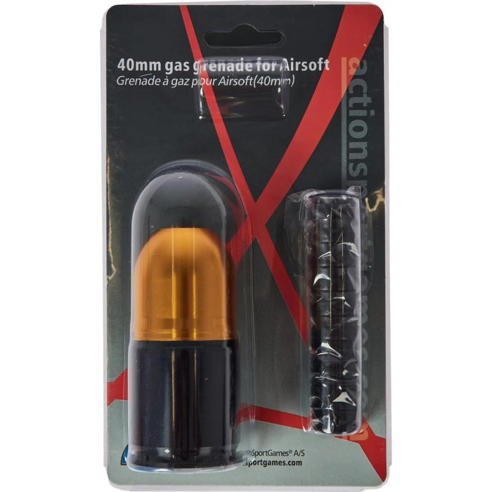 Газовая страйкбольная граната ASG Small кал.40 мм на 65 шариков кал.6 мм  