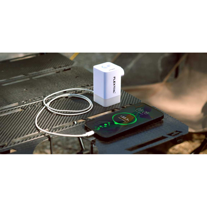 Насос-фонарь-powerbank кемпинговый Flextail Max Pump 2 Plus, оранжевый  