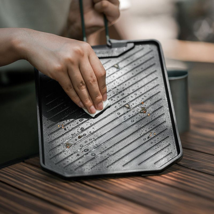 Сковорода-гриль со складывающейся ручкой Naturehike CNK2300CJ016, алюминий  